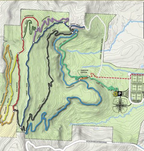 Mount Kessler - OZ Trails Northwest Arkansas